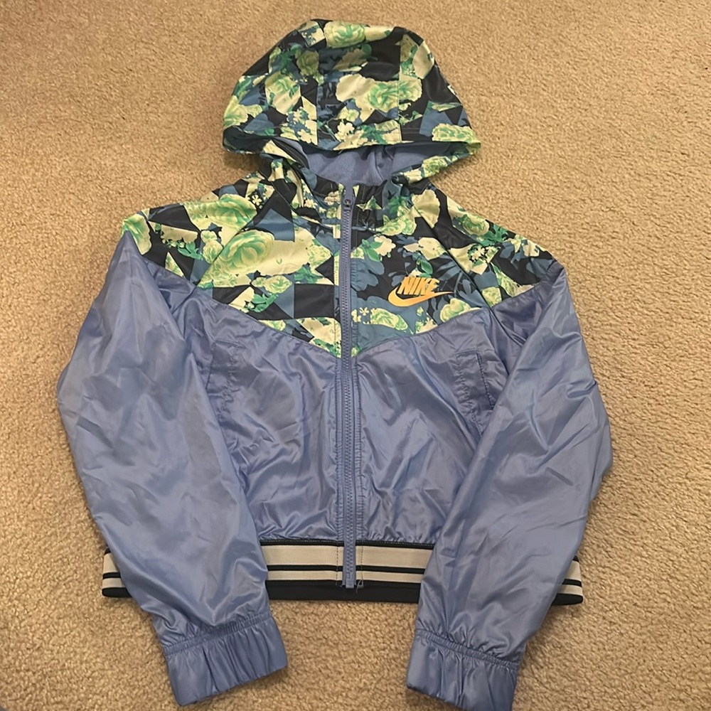 Nike Girls Windbreaker Jacket Size Youth Large
